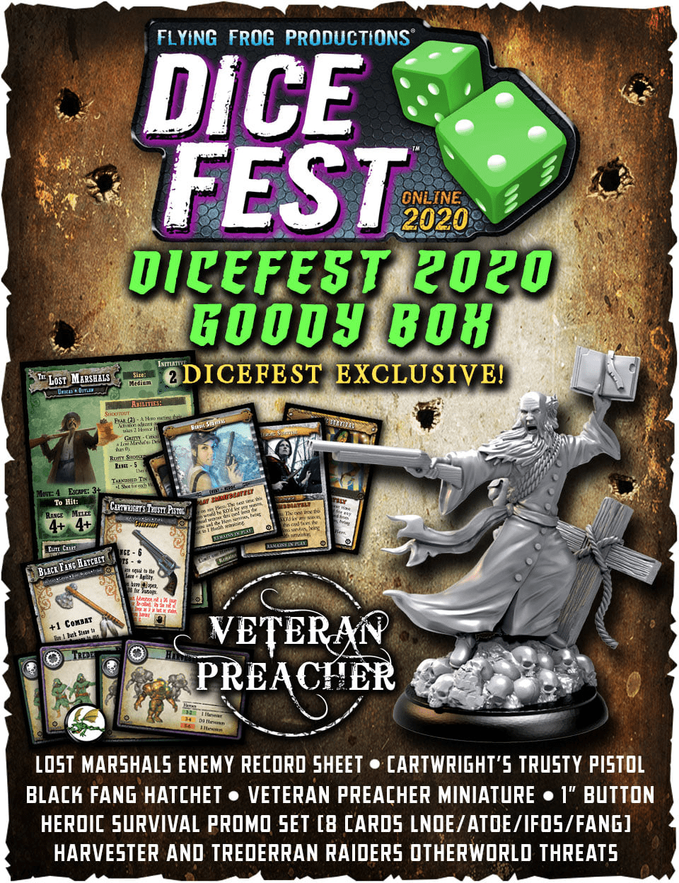 Flying Frog DiceFest 2020 Goody Box
