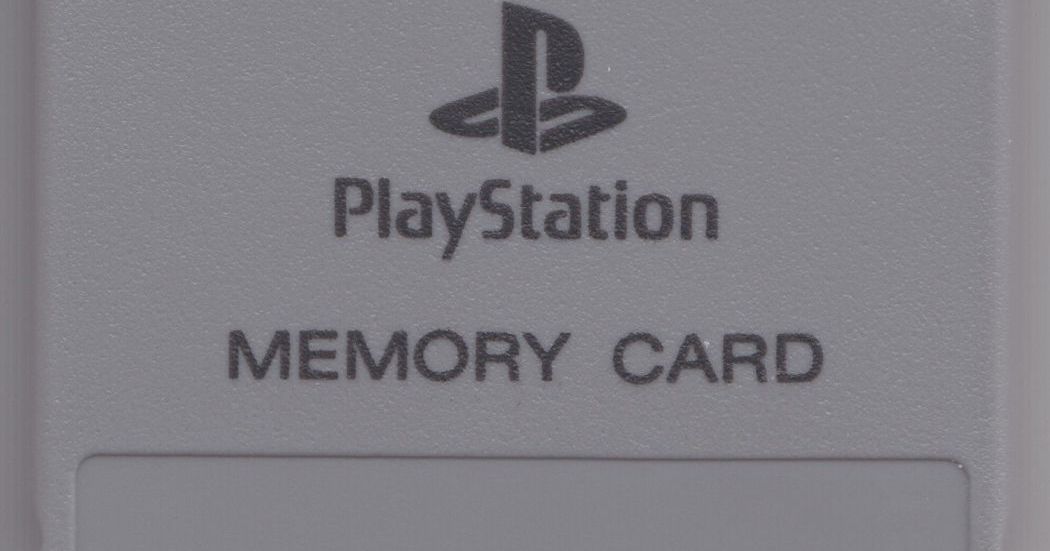 PlayStation Memory Card Video Game Hardware VideoGameGeek