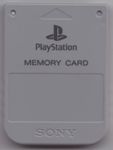 Video Game Hardware: PlayStation Memory Card