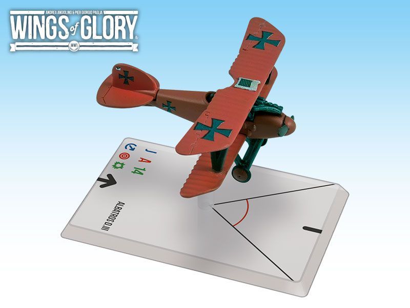 WWI Albatros D.III Von Richthofen Play Game Learn Fun Wings Of Glory 