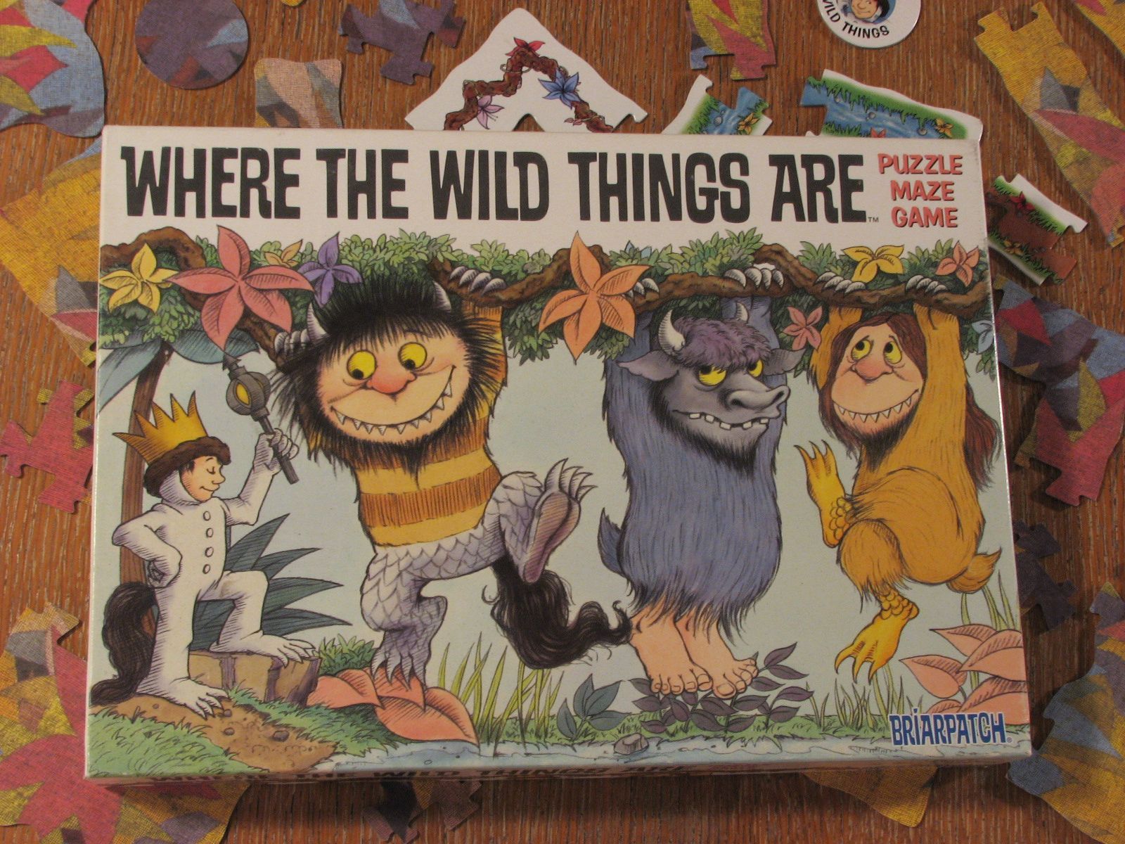 Where the Wild Things Are Puzzle Maze Game box art