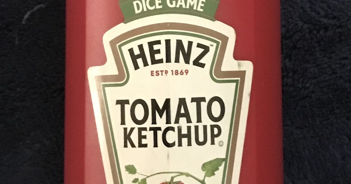HEINZ Ketchup Dice Game Board Game BoardGameGeek