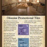 Obsesión: Losetas promocionales