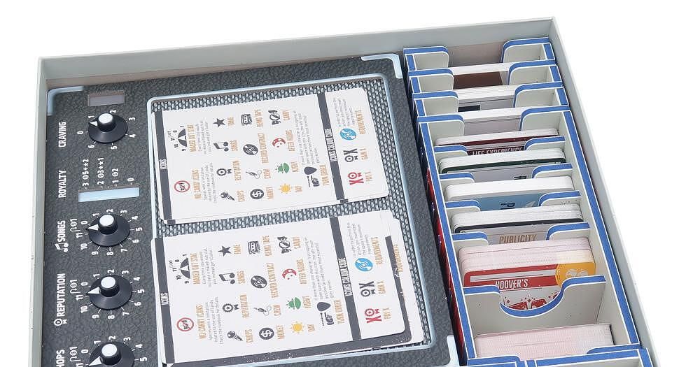 Rock Hard: 1977 – Folded Space Insert | Board Game Accessory ...