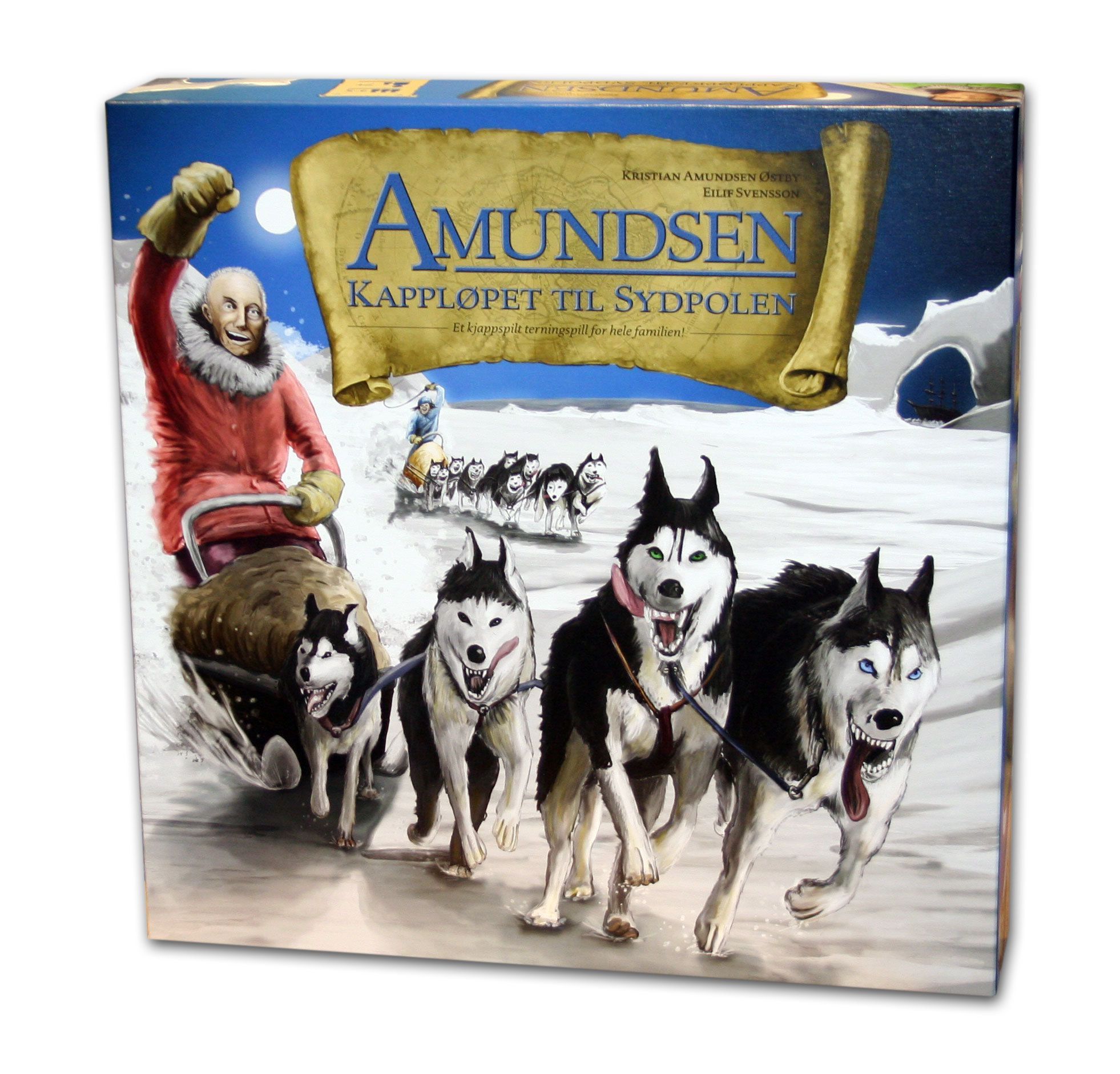 Amundsen: Kappløpet til Sydpolen box art