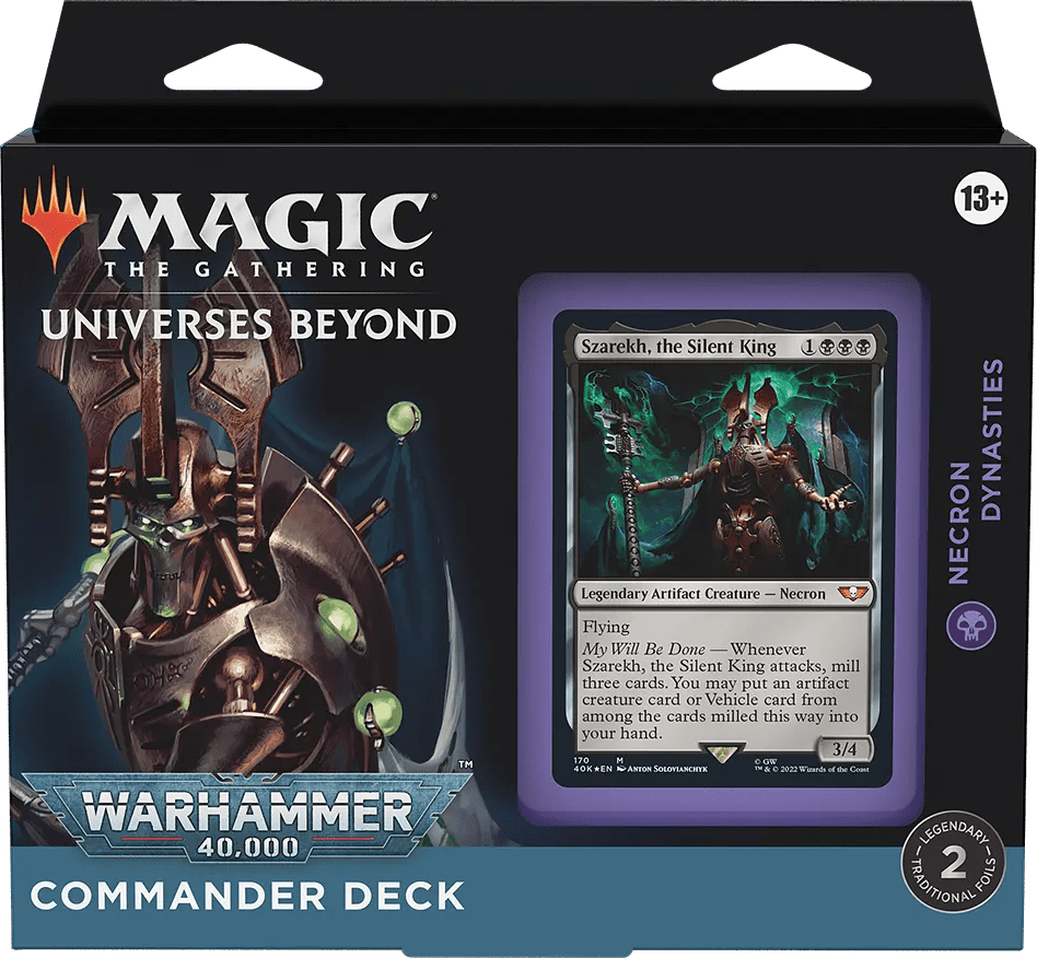 Magic: The Gathering Universes Beyond – Warhammer 40,000 Commander Deck: Necron Dynasties