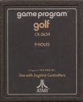Video Game: Golf (1980/Atari 2600)