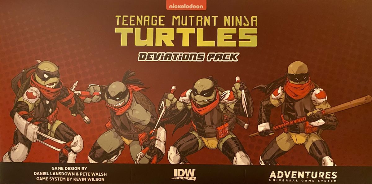 Teenage Mutant Ninja Turtles Adventures Deviations Pack Board Game Boardgamegeek