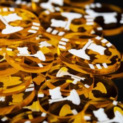 Twilight Imperium (Fourth Edition): Laserox Infantry & Fighter Tokens