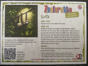 Zooloretto: Sloth