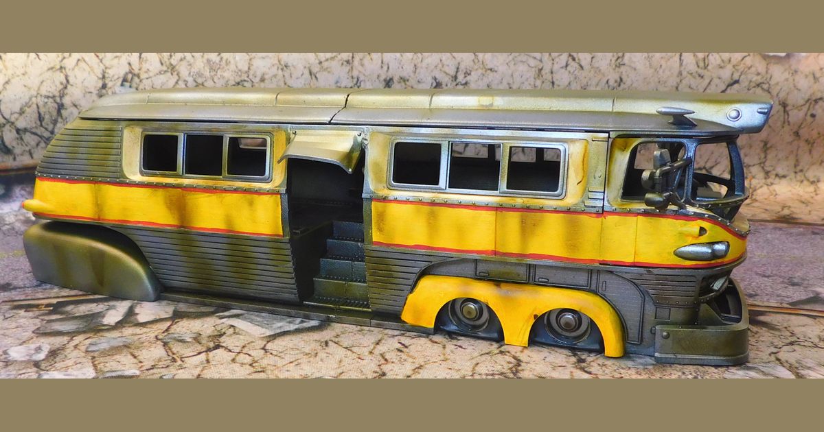 Fallout Bus | Painting by Numbers