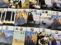 Detailed view of the game cards