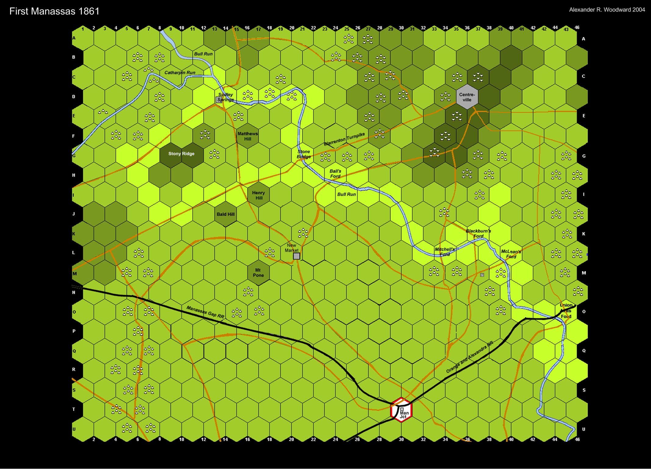 1st Manassas: 21st July 1861 box art