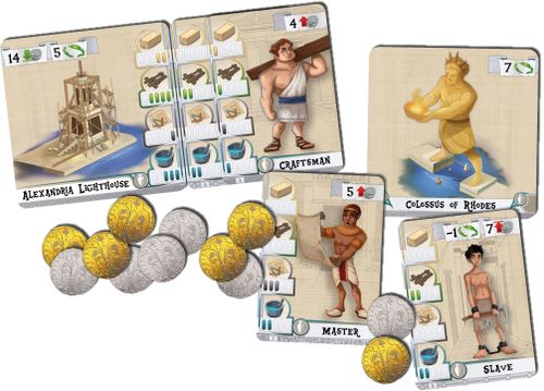 Board Game: The Builders: Antiquity