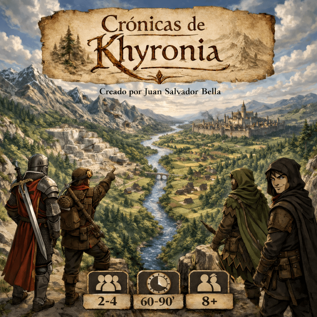 Cover art for Crónicas de Khyronia