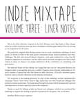 RPG Item: Indie Mixtape Volume 3