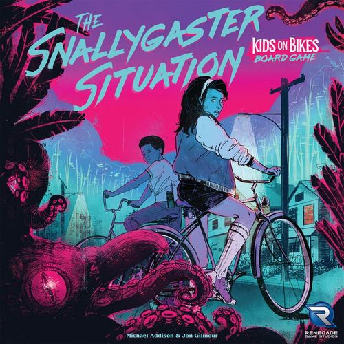 Board Game: The Snallygaster Situation: Kids on Bikes Board Game