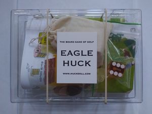 Eagle Huck Golf Board Game