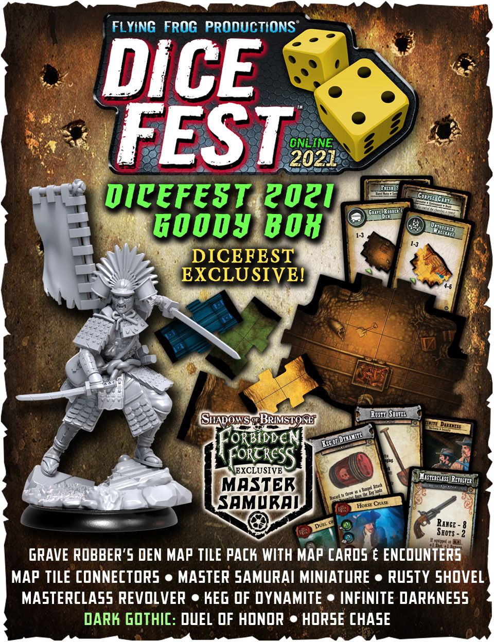 Flying Frog DiceFest 2021 Goody Box
