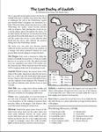 RPG Item: APG08: The Lost Duchy of Gaeleth