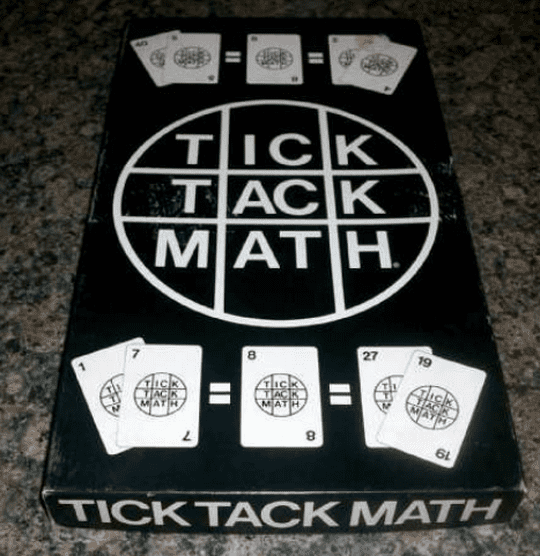 Tick Tack Math Board Game Boardgamegeek