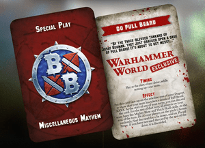 Blood Bowl (2016 Edition): Go Full Beard Special Play Promo Card