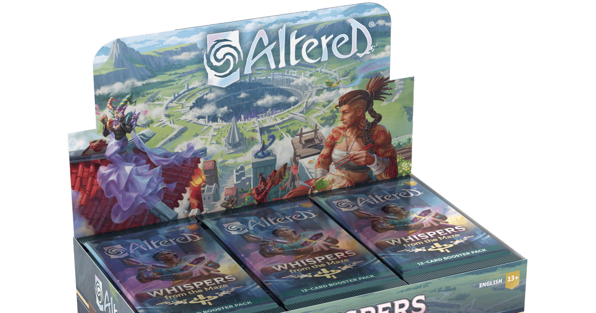 altered whispers from the maze booster box Altered