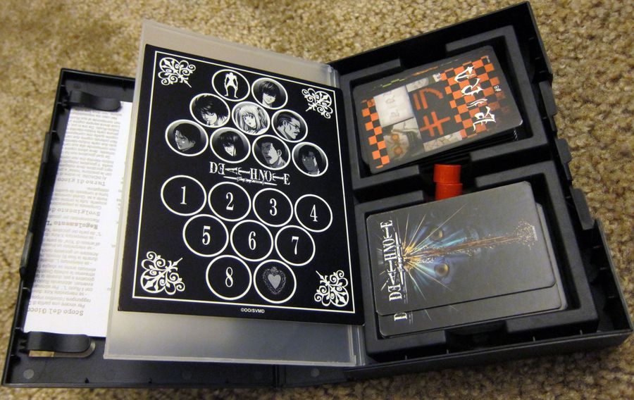 Death Note Investigation Card Game | Image | BoardGameGeek