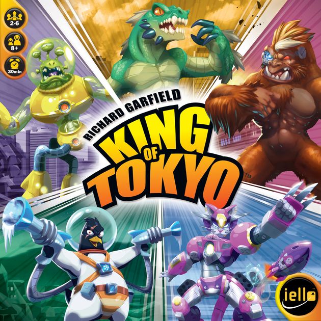microfoon telefoon Vuilnisbak Nutshell Review: King of Tokyo | BoardGameGeek