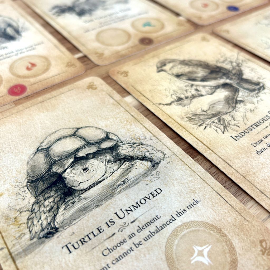 Illustration 11 de Otsuki - The trick-taking game of balance and revelation