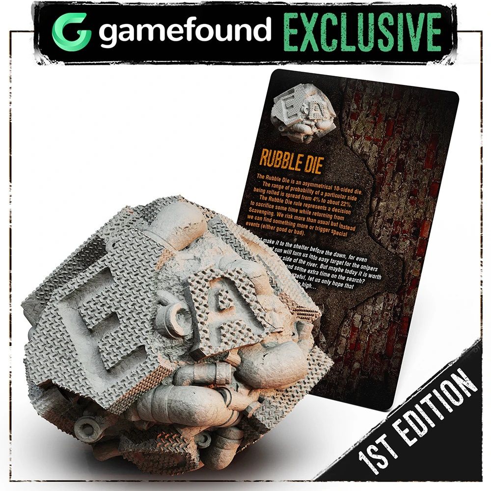 This War of Mine: The Board Game – Second Edition: The Rubble Die