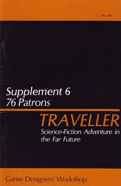 Image - Traveller Supplement 6: 76 Patrons cover