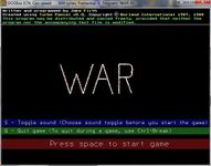Video Game: War-8}!