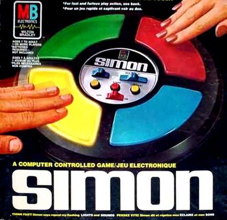 simon 80s electronic toys
