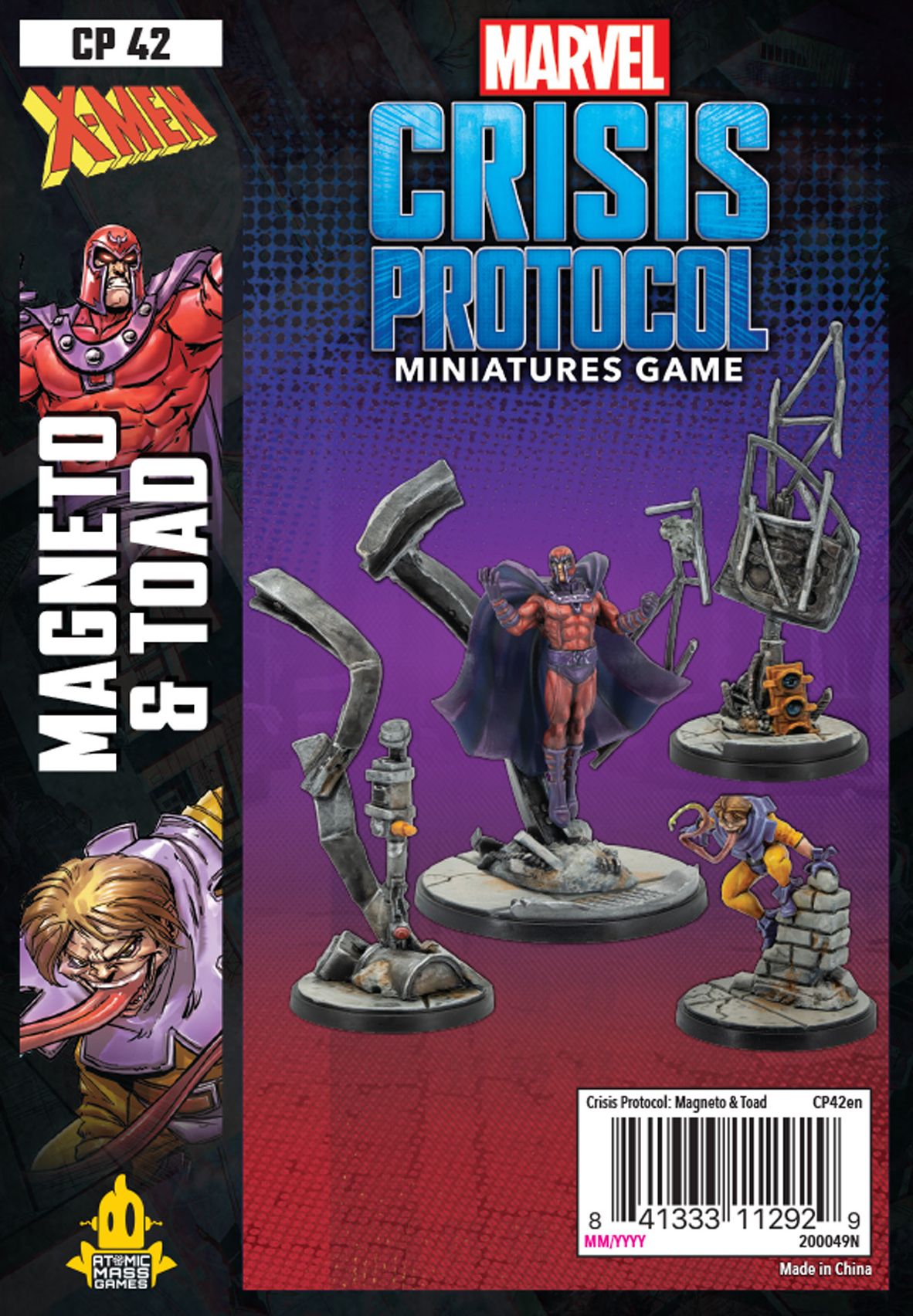 Marvel: Crisis Protocol – Magneto & Toad cover art