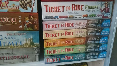 Ticket to Ride Map Collection: Volume 5 – United Kingdom & Pennsylvania ...