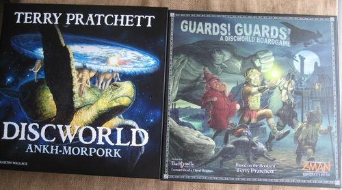 Ankh Morpork Vs Guards Guards A First Comparison Boardgamegeek