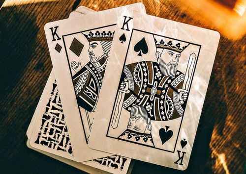 knights playing cards