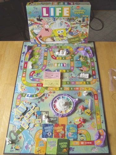 the game of life spongebob squarepants edition