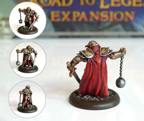 descent legends of the dark painted miniatures