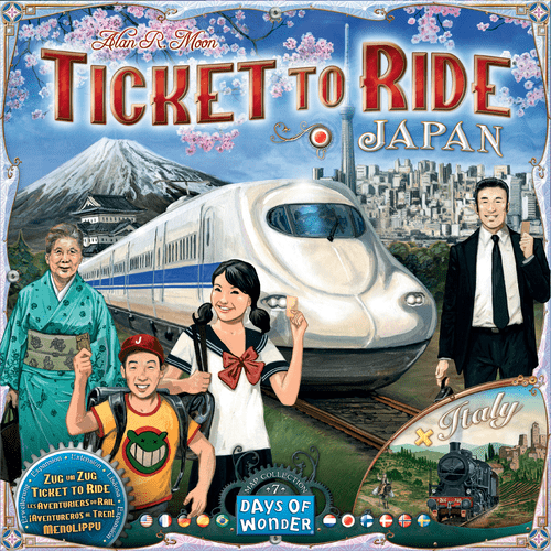 Ticket To Ride Heads To Japan And Italy In New Map Collection Boardgamegeek News Boardgamegeek