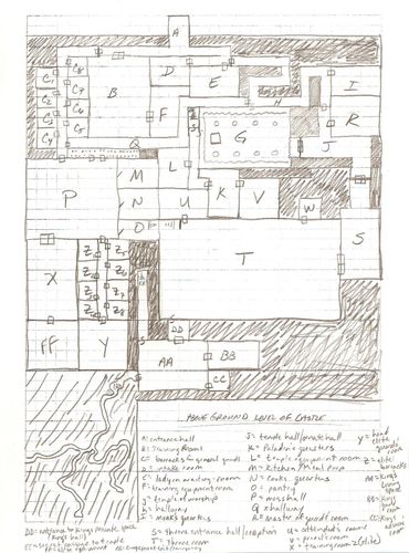 Post your favorite graph paper dungeons! | RPG | RPGGeek