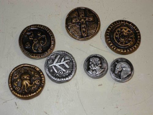 How I make molds for polymer coin projects ***updated with rest of ...