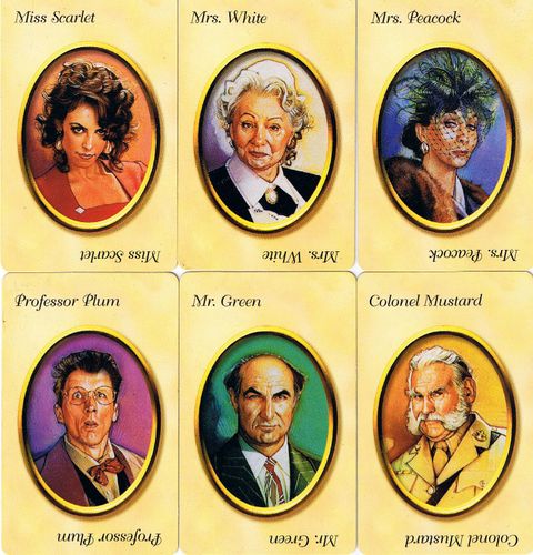 clue clue game characters