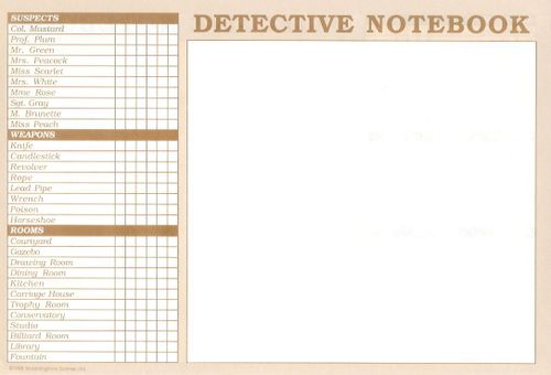 Clue Master Detective | Image | BoardGameGeek