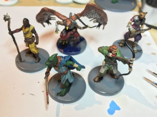 d&d board game miniatures