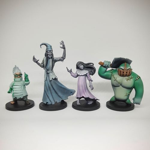 Speed painted set of Stuffed Fables minis! Stuffed Fables BoardGameGeek
