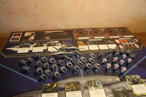 Announcing Battlestar Galactica Viper Vs Raider A Miniatures
