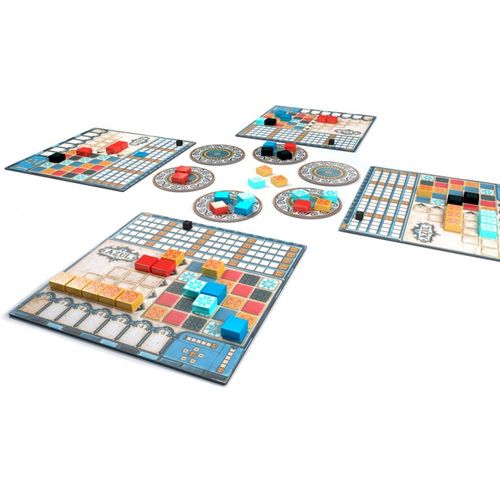 A game in progress of Azul