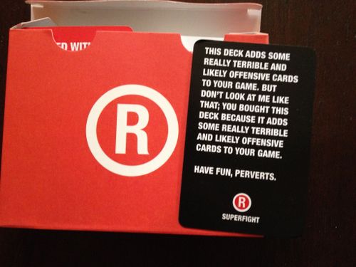 What's in the Red Deck? | Superfight | BoardGameGeek